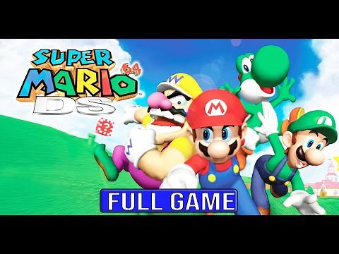 SUPER MARIO 64 DS Full Gameplay Walkthrough - No Commentary 100% (#SuperMario 64 DS Full Game)