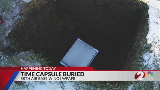 WPAFB buries time capsule for 2050