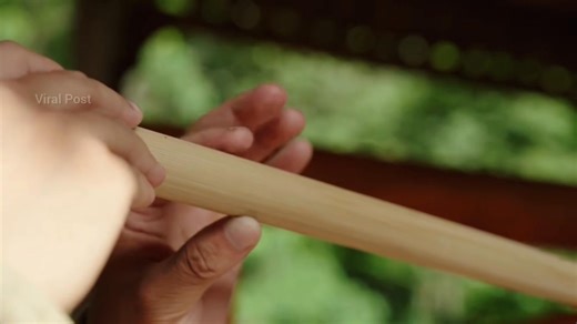 Making flute 🪈 from bamboo | Viral Post