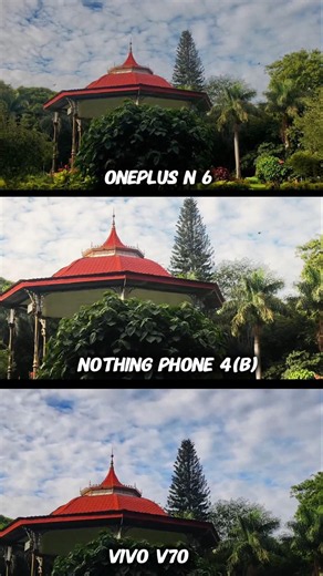 Nothing Phone 4( b) vs Vivo V70 vs Oneplus N 6 Photography Test Camera Testing zoom test Video test