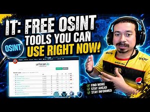 IT: Free OSINT Tools You Can Use Right Now!