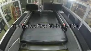 Watch a 3D printer print an entire full size car! (not including the engine) Amazing Science and Technology | Uptrend Science & Technology