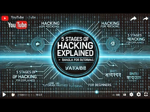 Day 7 : 5 Stages of Hacking | Ethical Hacking Explained in Bangla | Beginner's Guide
