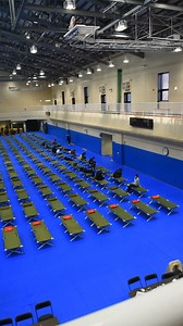 The provost marshal for Marine Corps Air Station Iwakuni, Japan, Lt. Col. Christopher Andrews, explains many of the moving parts of the recent exercise Nankai Rescue, led Jan. 24 by the Japan Ground Self-Defense Force’s 13th Brigade at Lotus Cultural Center in Iwakuni. 🎥: Janiqua Robinson/Stars and Stripes #mcasiwakuni #iwakuni #japan #nankairescue | Stars and Stripes