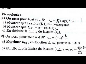T.D N°1 analyse 1 exercice 3 S1( TD ibn tofail ) SMPC SMIA ENSA MIPC MIP