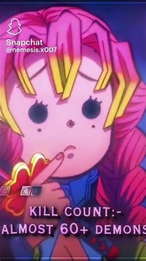 every demon slayer's kill count #demonslayeredit