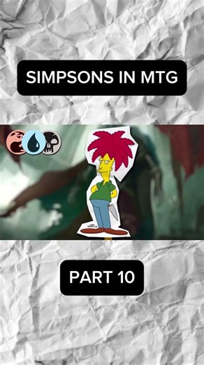 The Simpsons in Magic? Part 10 #simpsons #magic #cardgame #editor #tradingcardgame