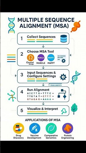 Multiple sequence alignment#bioinformatics