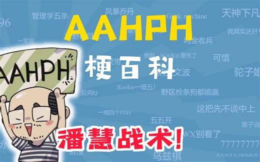AAHPH是什么梗【dys梗百科】【放龙拿经济】