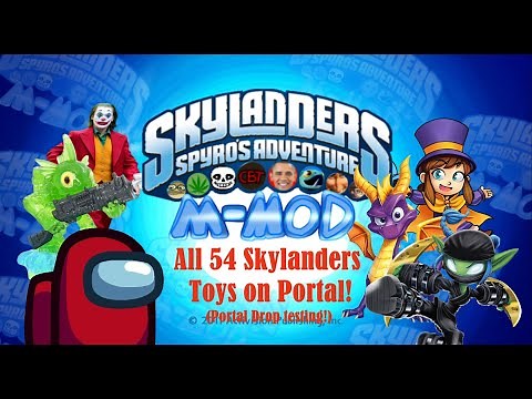 Skylanders: M-Mod - Testing ALL 54 Skylanders and Items