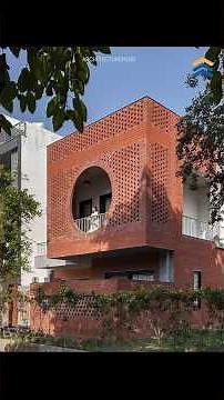 A House That Breathes: Stunning Red Brick Home in Rohtak, Haryana by Aura Architecture Studio