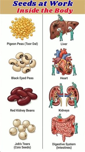 Fix Liver, Heart, Kidneys & Digestion – Fast! | 4 Powerful Beans for Your Body