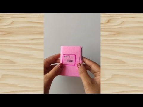 📕How to make mini notebook📙|| Cute easy paper notebook || Easy drawing || Step - by - Step.