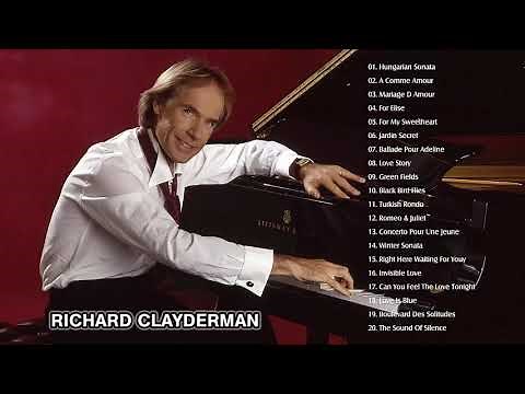 The Best Of Richard Clayderman - Richard Clayderman Greatest Hits Full Album