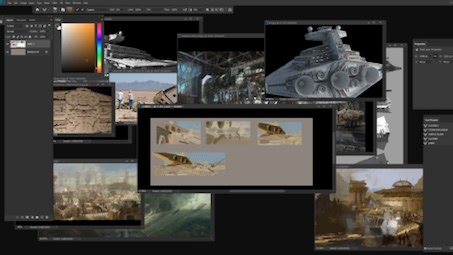 国外绘画大师Craig Mullins的创作过程
