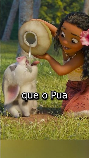 O início da AMIZADE entre Moana e Pua