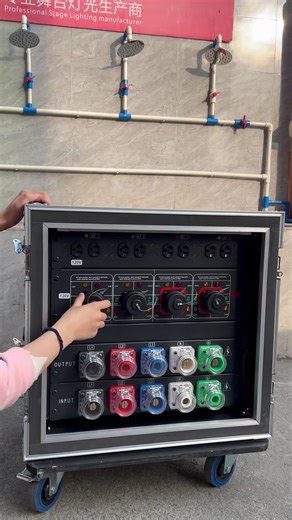 110V socapex and 220V Socapex Customized Power Distributor for all kinds of event and projects💪💪💪 #powerdistribution #powerdistributor #powerdistributionbox #powerbox