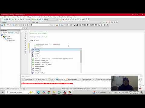 Tutorial Membuat Program Sederhana di Code Blocks