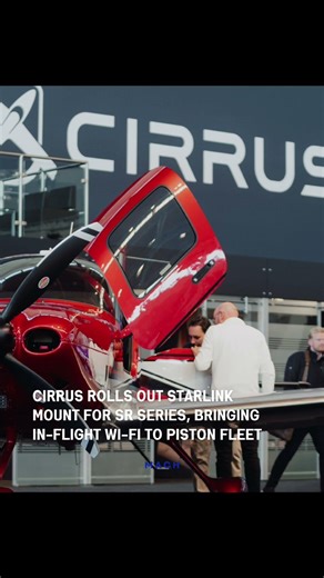 Cirrus rolls out starlink mount for sr series