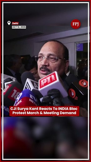 "Every Indian Has Right To Approach Court": CJI Surya Kant On Opposition March