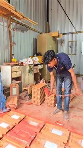 Pergola Design & Fabrication | Mangalore Tiles getting painted either Apex Tile Gaurd. Mangalore Tiles! 🏡 Transforming tradition with a fresh coat of Apex Tile Guard... | Instagram