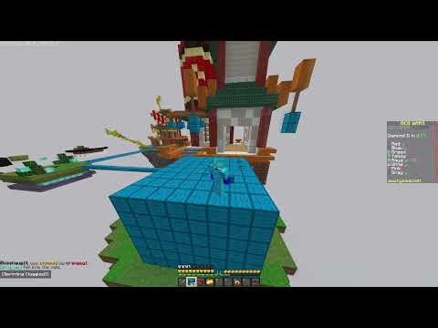 Making the Ultimate christmas base in bedwars