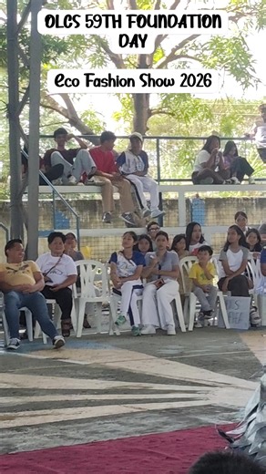 Josephine Mendoza Embing on Instagram: "OLCS 59TH FOUNDATION DAY Eco Fashion Show 2026 #2026Goals #everyone #followers"