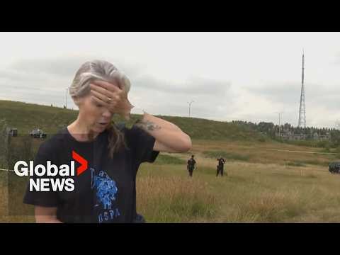 “Very scary”: Witness on being caught in middle of shooting as Calgary police pursue suspect