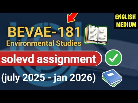 BEVAE 181 Assignment solution | BEVAE 181 Assignment solution 2025-26
