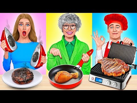 Défi De Cuisine Moi vs Grand-Mère | Défi Fou par Multi DO Challenge