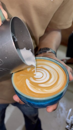 How to make latte coffee art #latest #latte #coffee #art #viral #shorts #trending #video #fyp