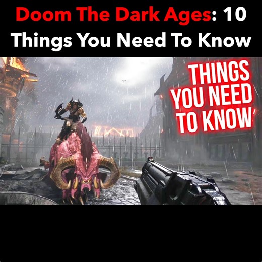 Doom: The Dark Ages (PC, PS5, Xbox Series X/S) is nearly here. This is a news roundup of everything you need to know before the game drops. | Gameranx