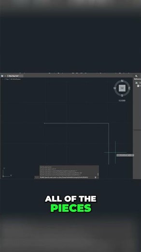 AutoCAD Linework: Master Polyline & Fillet for Perfect Designs #shorts