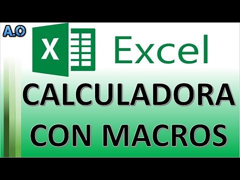 COMO HACER UNA CALCULADORA CON MACROS DE EXCEL