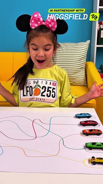 ✨ Watch This Simple Toy Car Setup! #kids #family