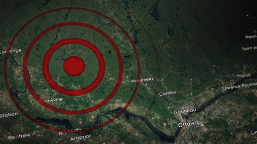 Earthquake shakes Quebec, Ontario