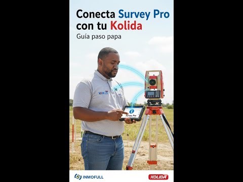 Cómo Conectar Survey Pro con tu Estación Total Kolida | Guía Paso a Paso
