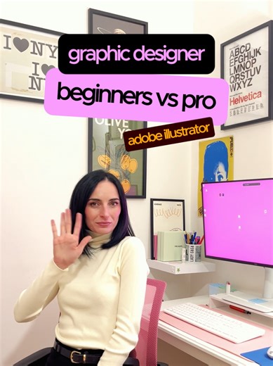 Same tools. Different workflow. Different results. This video breaks down how beginners and professionals use Adobe Illustrator differently, focusing on vector workflow, path control, anchor point precision, layer organization, and file structure. Watch till the end and save this if you want to level up your Illustrator skills. #graphicdesigner #graphicdesigntutorial #tutorial #adobeillustrator