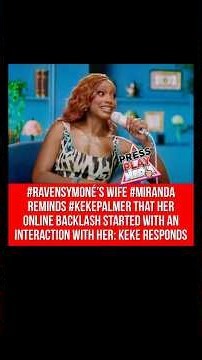 #RavenSymoné’s wife #Miranda reminds #KekePalmer that her online backlash started with her…