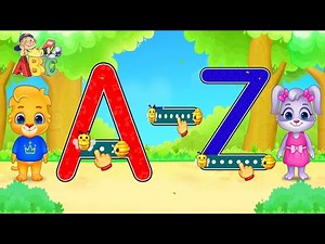 ABCD | Kids Video Cartoon | Lucas & Friends | Abc Alphabet Learning | Learn ABC Letters A To Z
