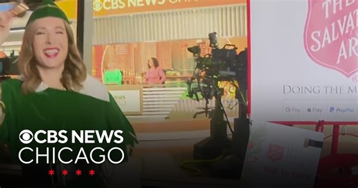 CBS News Chicago is ringing the bell for the Salvation Army red kettles