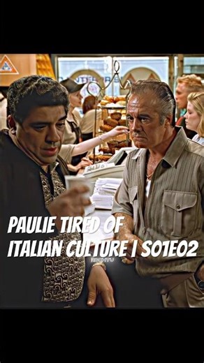 Paulie & Puss Grew Tired of Italian Culture | S01E02 Analysis [4KRemastered] #shorts #thesopranos