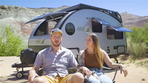 This Off-Road Teardrop Trailer Supports a Couple's Full-Time Nomadic Lifestyle