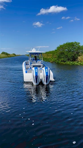 2024 36 powered with twin 500Rs and has dual row seating🚀 Email eric@conceptboats.com to have your dream boat built!! | Concept Boats, Inc.