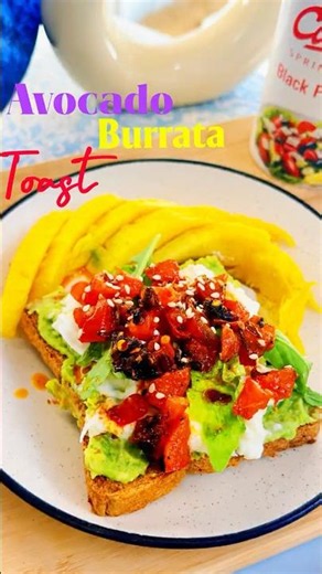Avocado Burrata Toast