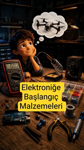 Elektroniğe Başlamak İçin Bunlar Şart mı? 🤔 #elektronik #diy #arduino #elektrik #arduino #stm32