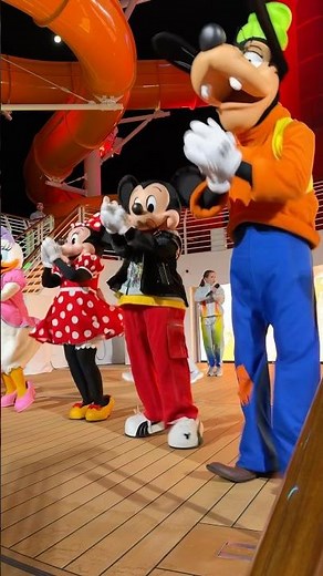 Mickey's Color Spin Dance Party (Highlight 9) - Disney Treasure, Disney Cruise Line