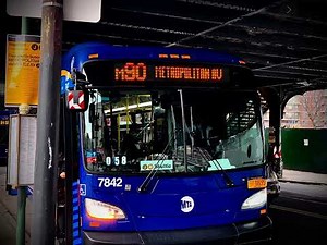 M90 (M shuttle bus) announcements to Metropolitan avenue. Credit to ‪@jaydot_frm.the_burg‬