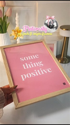 Lowkey the cutest frames I’ve added to my setup. POV: You want your background to look aesthetic, clean and Pinterest-core — and you find Inspire Frames 🤌🏼✨ These cute customizable frames are honestly such a legit UGC find. You can make ANY design you want… pastel, minimal, bold, Y2K — literally match it to your room vibe ✨ Just send them your inspo & they’ll personalize it perfectly. My setup looks 10x better after adding these 🫶🏼 If you want your content or room to look Pinteresty… this is