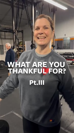 “What are you thankful for?” Pt. III - An ongoing interview series where we ask members what they are grateful for! Family, friends, and the awesome community here at CFO were popular answers today! #CrossFitOakland #CFO20YearsStrong #gratitude | CrossFit Oakland